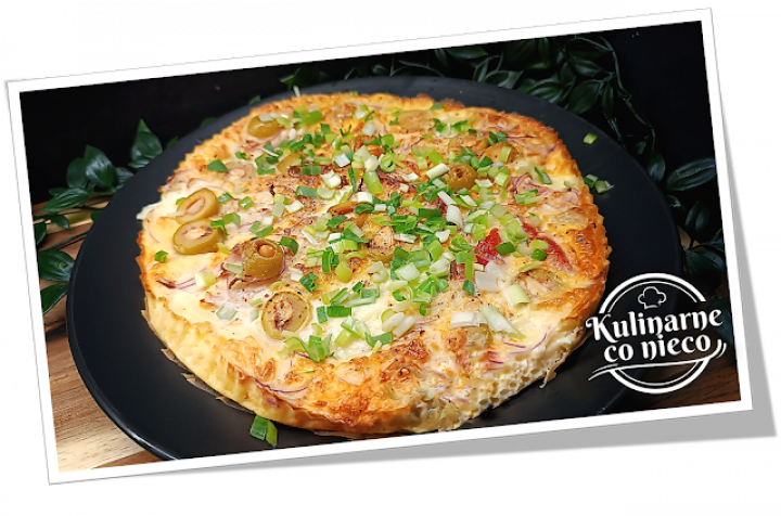 Mini Pizza Jajeczna (do przygotowania w urządzeniu AirFryer)