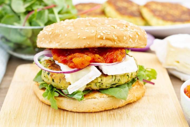 Burger cukiniowo-ziemniaczany