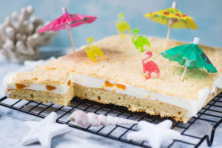 Ciasto Plaża Z Fantą