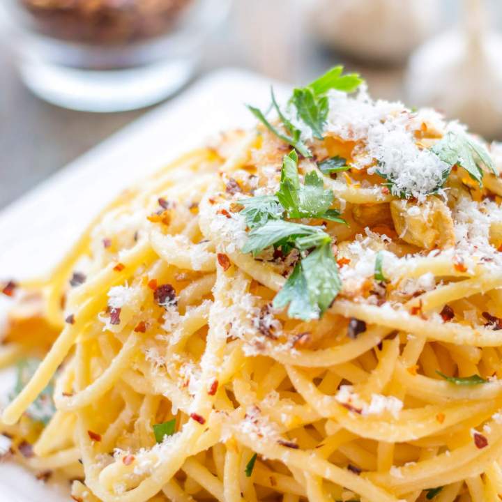 Spaghetti aglio olio