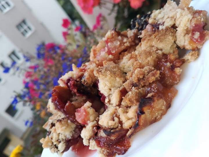 owoce pod kruszonką z airfryer…