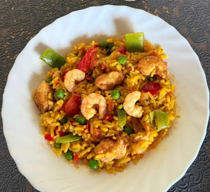frosta – paella z krewetkami, Pati wie, co dobre…