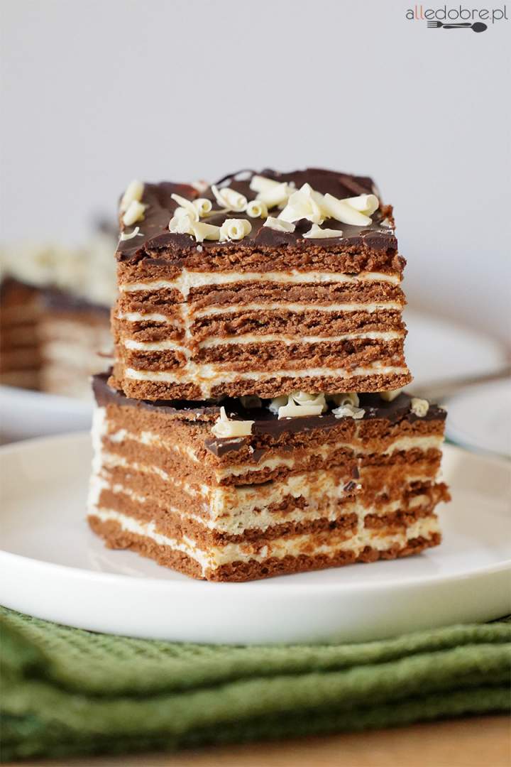 Ciasto zebra bez pieczenia