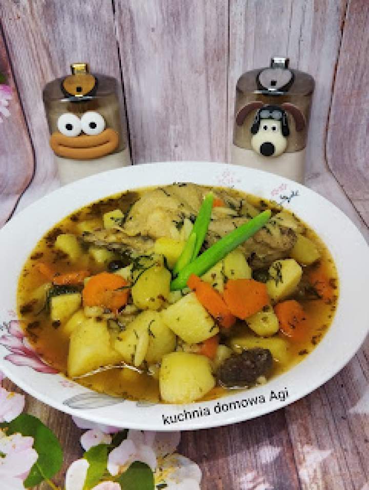 Zupa rosołowa z przyprawą do kurczaka