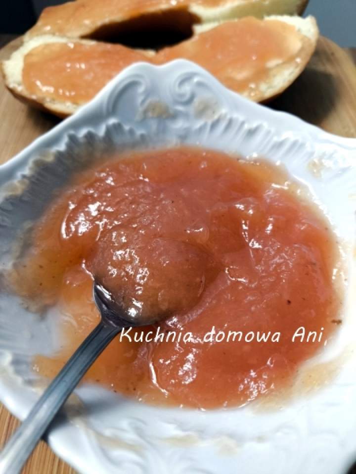 Gładki dżem brzoskwiniowy z pektyną