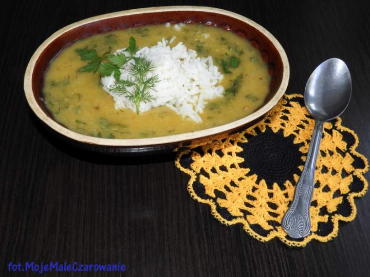 Zupa jarzynowa pure z ryżem