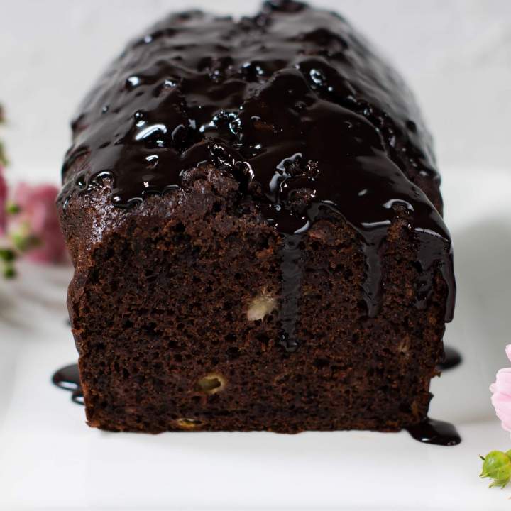 Bananowe, wilgotne ciasto czekoladowe