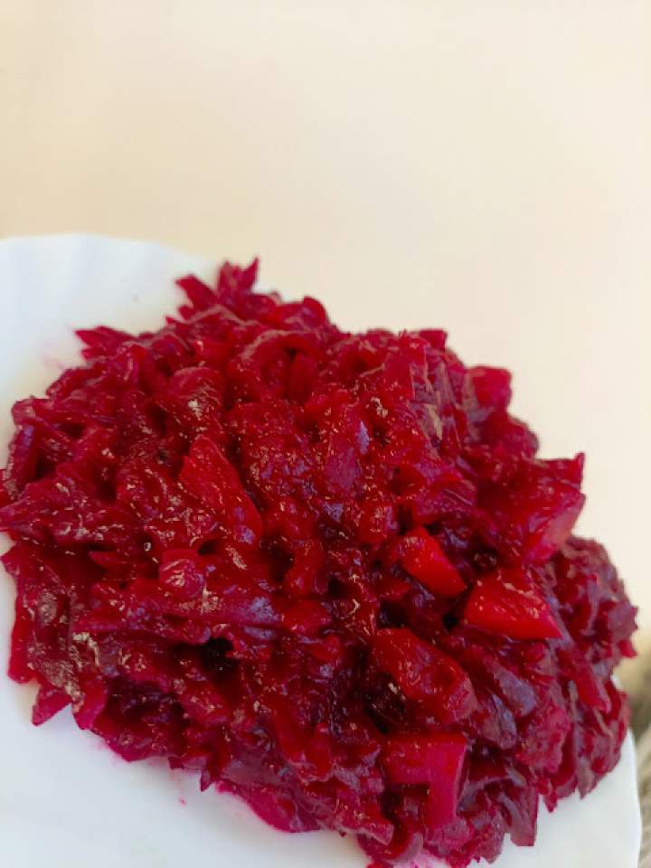 buraczki z jabłkiem zasmażane…