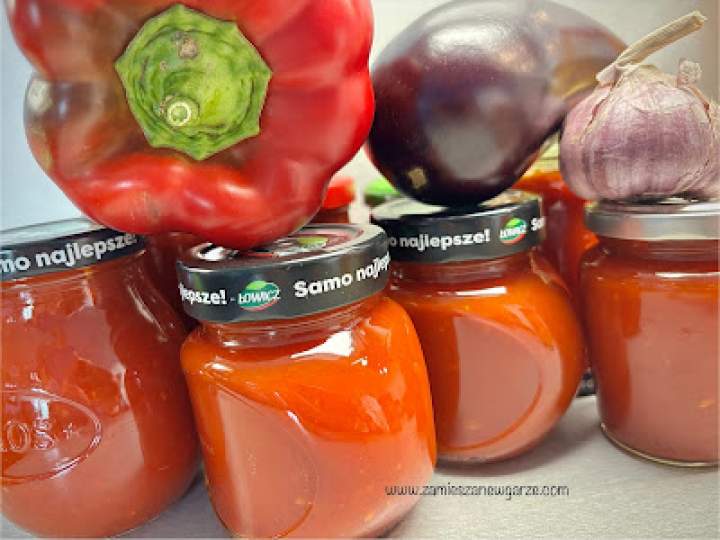 Paprykowy sos do słoików