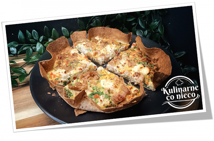 Fit Quiche z Tuńczykiem (do przygotowania w urządzeniu AirFryer)