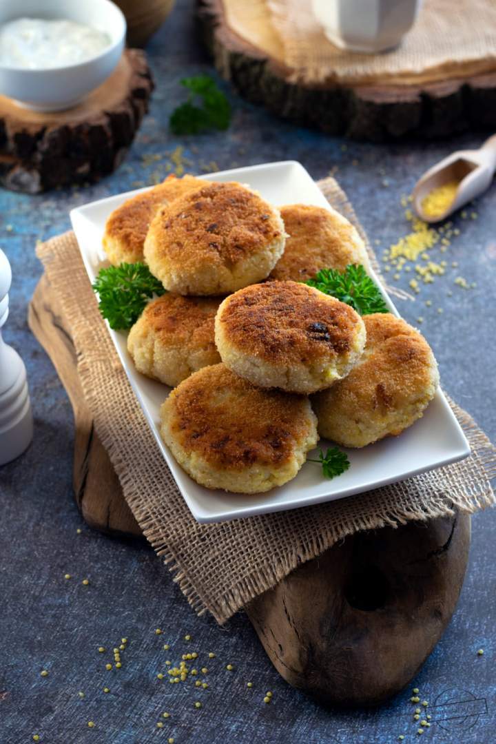 Kotlety jaglano-kalafiorowe