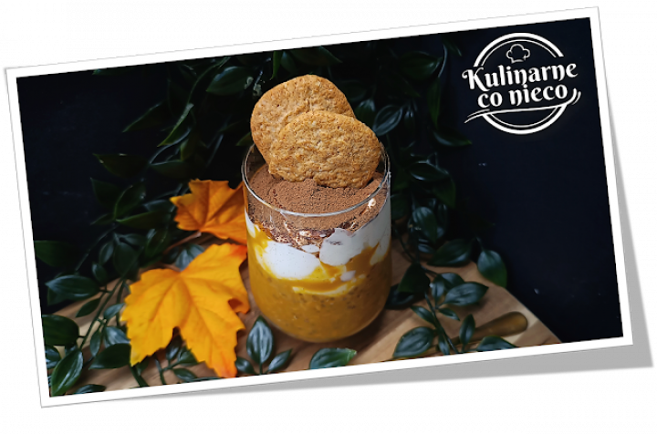 Nocna Fit Owsianka à la Dyniowe Tiramisu – Pumpkin Overnight Oats (*SERIA FIT*)