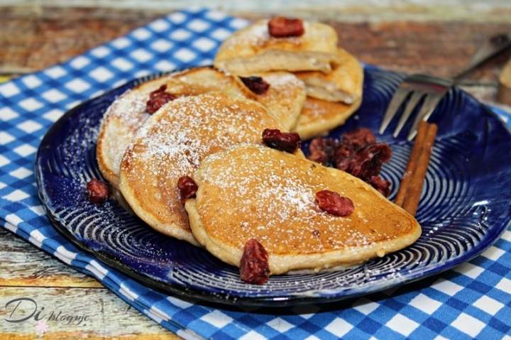 Racuszki twarogowe z cynamonem