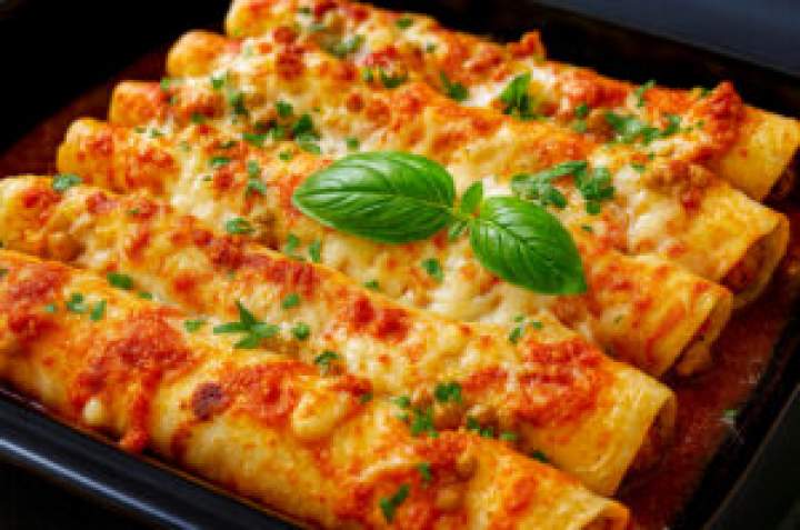 Zapiekane bolońskie naleśniki