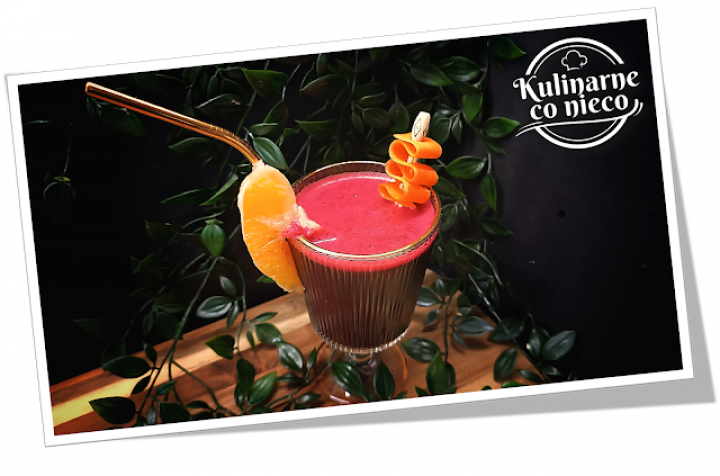 Energetyzujący Koktajl z Buraka, Marchwi i Pomarańczy ze Spiruliną (*SERIA FIT*)