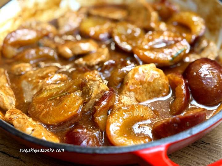 Polędwiczki ze śliwkami