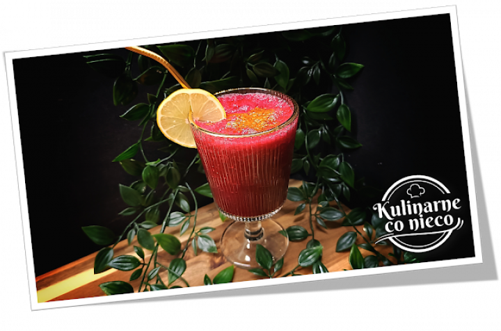 Popołudniowy Detoks Jabłkowo–Buraczany z Kurkumą i Chlorellą (*SERIA FIT*)