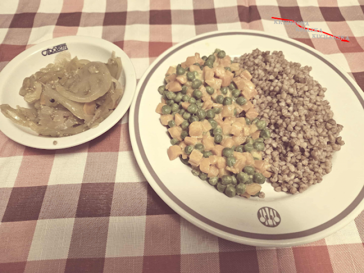 Zestaw studencki z baru mlecznego