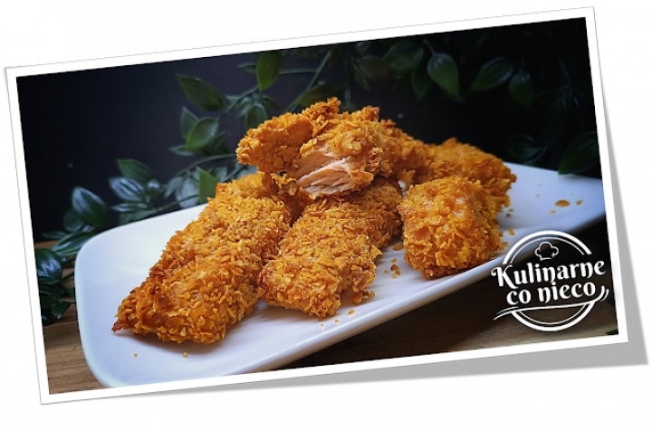 Fit Chrupiące Paluszki z Łososia (do przygotowania w urządzeniu AirFryer)