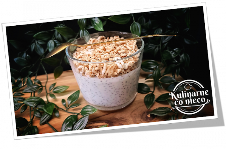 Fit Śniadaniowy Wysokobiałkowy Pudding z Chia (*SERIA FIT*)