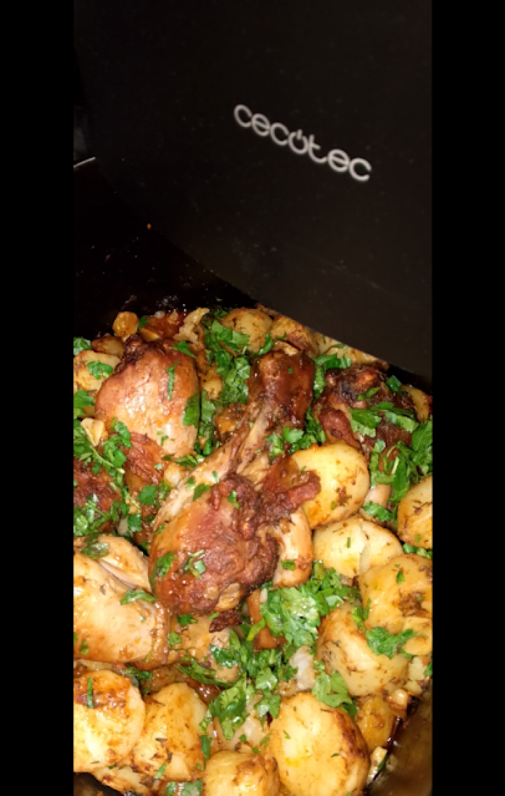 ziemniaki z kurczakiem z airfryer…