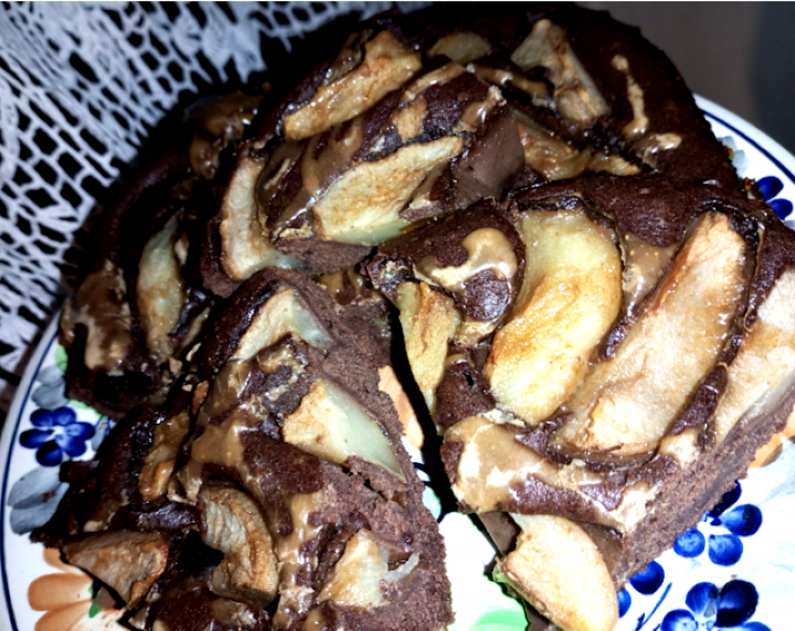 ciasto korzenne z gruszkami…