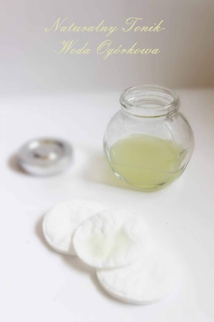 Domowy tonik jednodniowy-woda ogórkowa