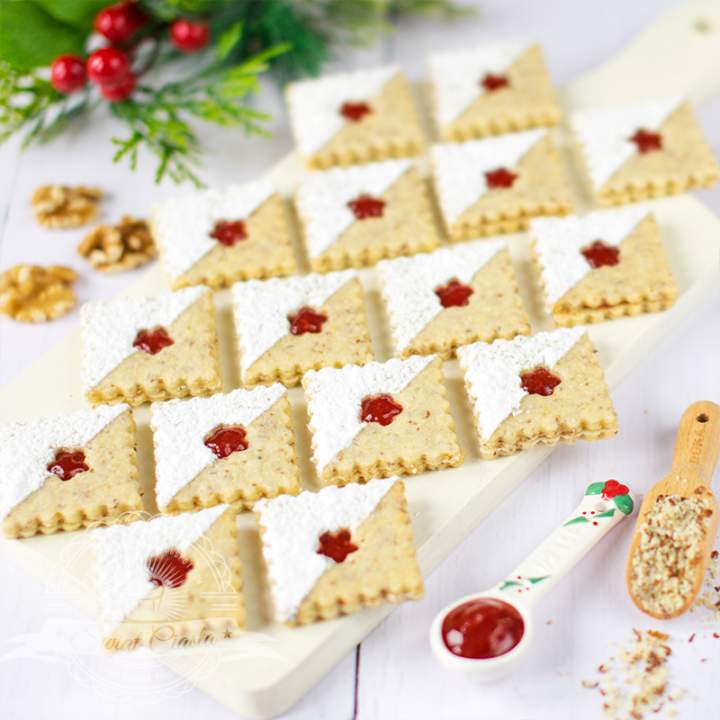 Orzechowe ciasteczka Spitzbüben