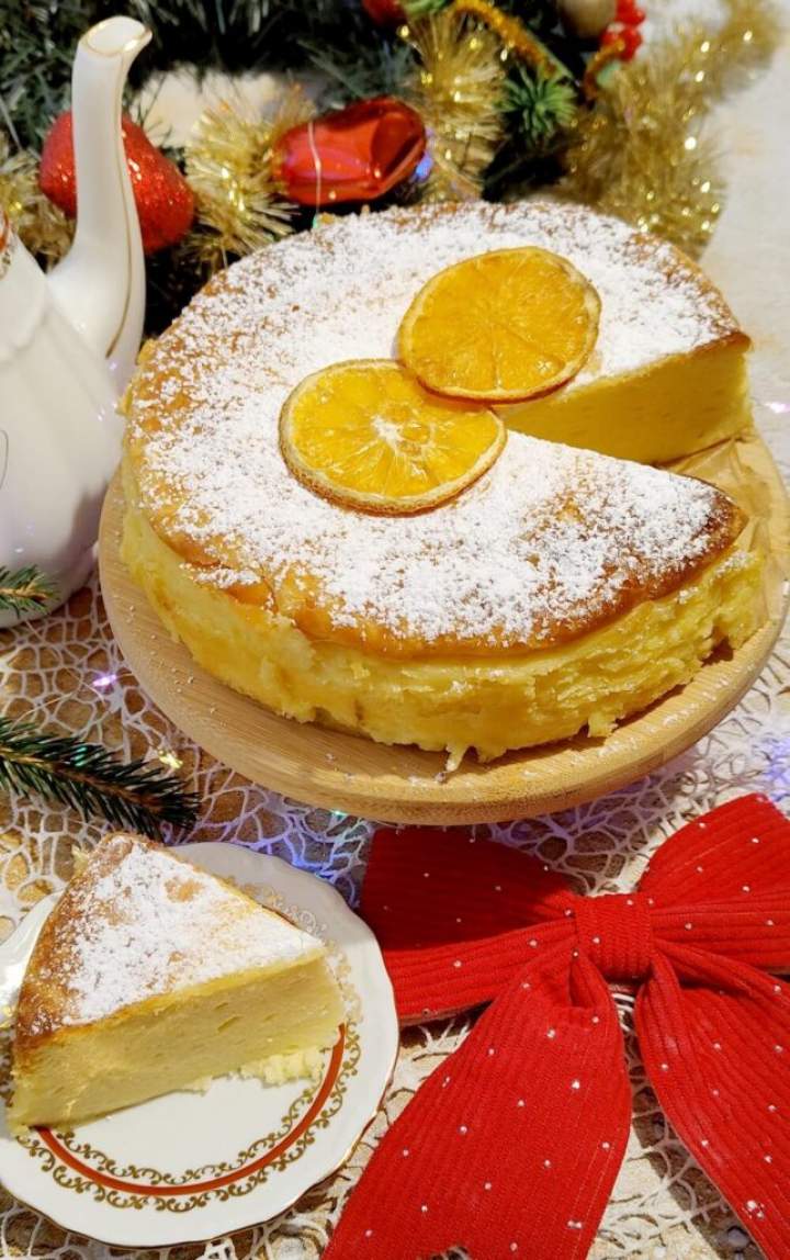 Waniliowy sernik z mascarpone