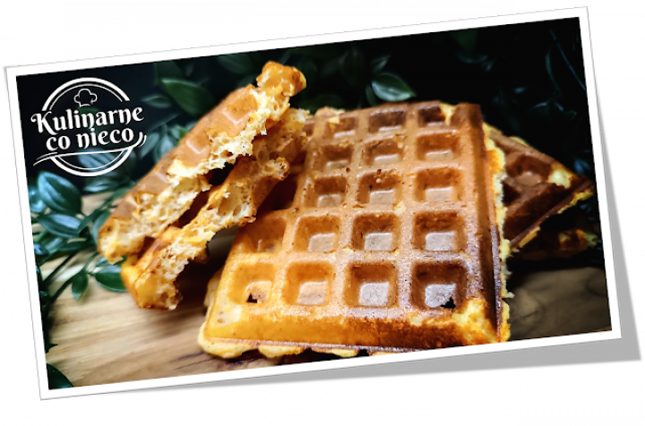 Wysokobiałkowe Fit Gofry Twarogowo-Marchewkowe (*SERIA FIT*)