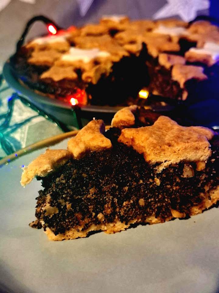 Makowa tarta świąteczna