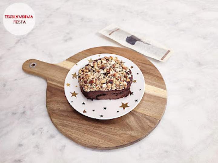 Tofurnik kakaowy z bananem i wanilią