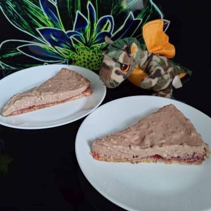 Tarta malinowo-czekoladowa