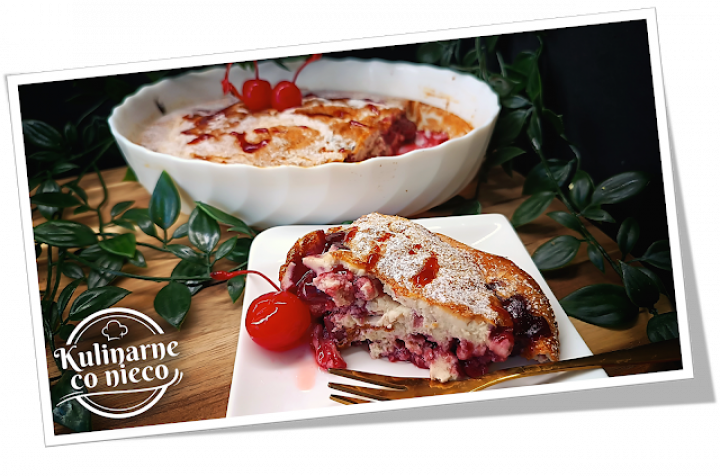 Fit Clafoutis z Wiśniami (do przygotowania w urządzeniu AirFryer)