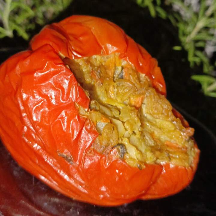 szybkowar- papryka nadziewana warzywami z ryżem…