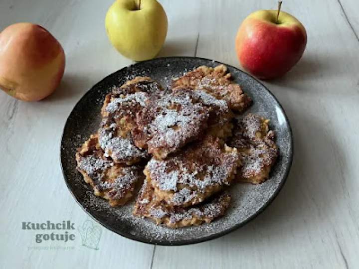 Placuszki orkiszowe pełnoziarniste z jabłkami