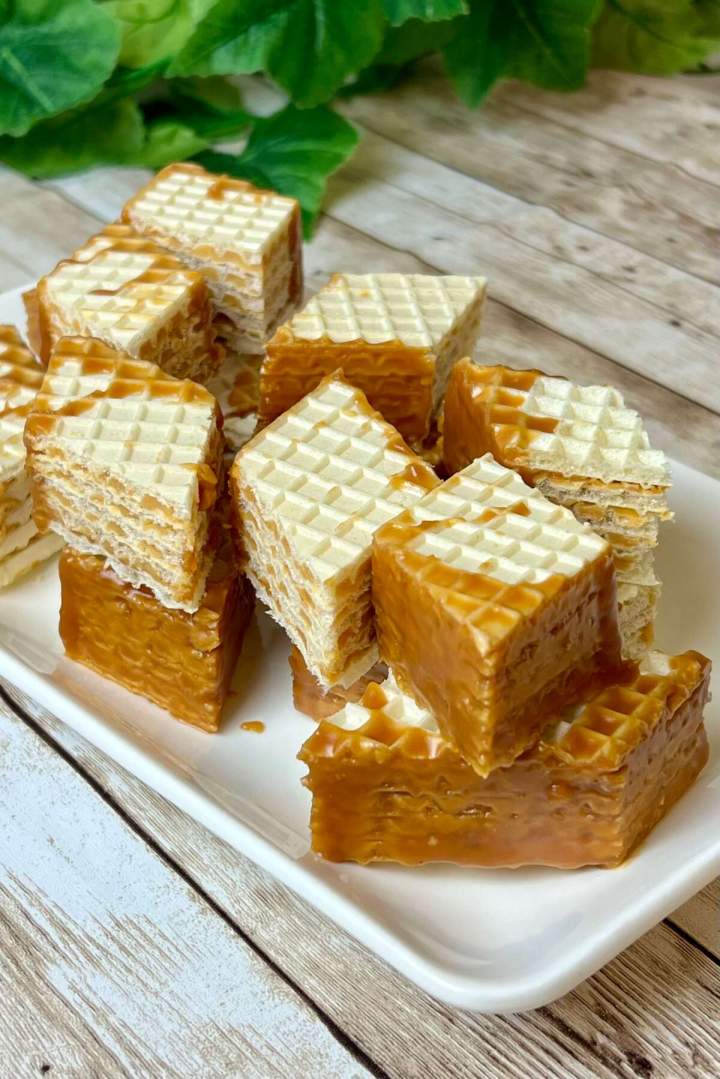 Wafle krówkowe – bez pieczenia, proste i uzależniające