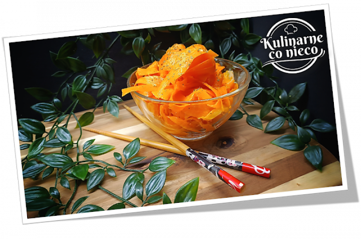 Marchewkowe Wstążki w Stylu Clean Asian (*SERIA FIT*)