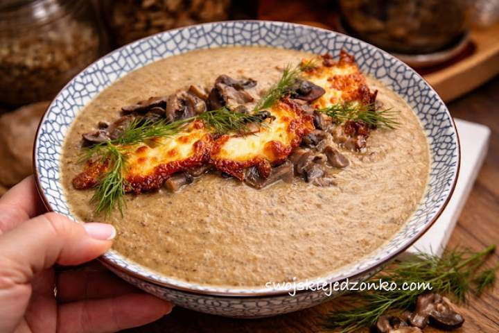 Zupa krem z pieczarek -prosta i pyszna