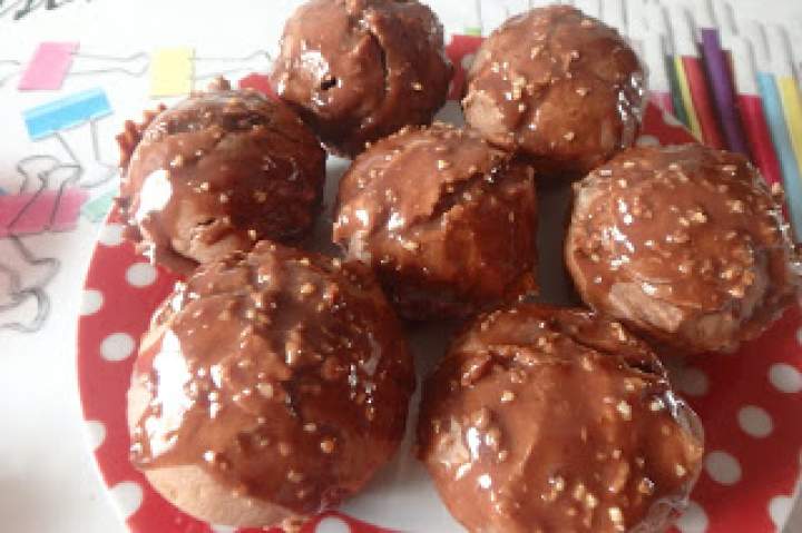 Muffinki alla’Ferrero Roche