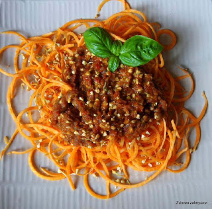 Witariańskie „spaghetti bolognese” :)