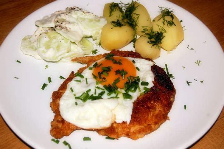 Kotlet schabowy po wiedeńsku