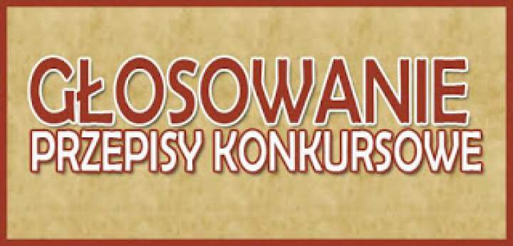 Przepisy konkursowe- głosowanie !