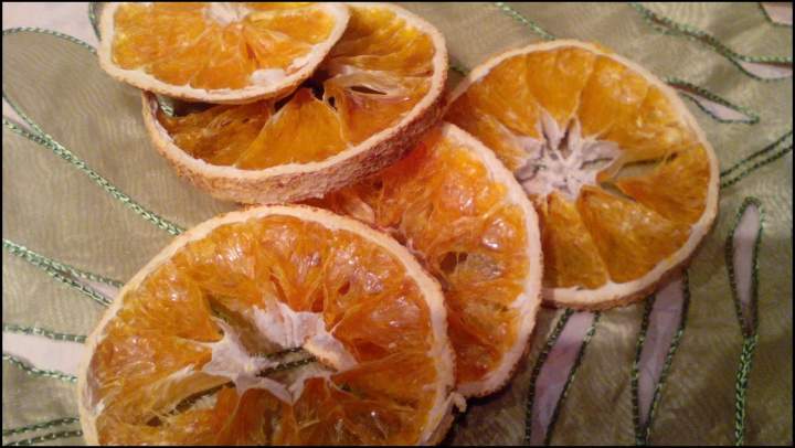 Suszona  pomarańcza