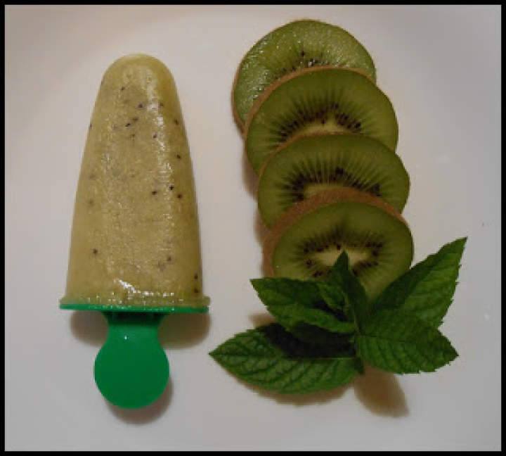 Lody z kiwi i mięty