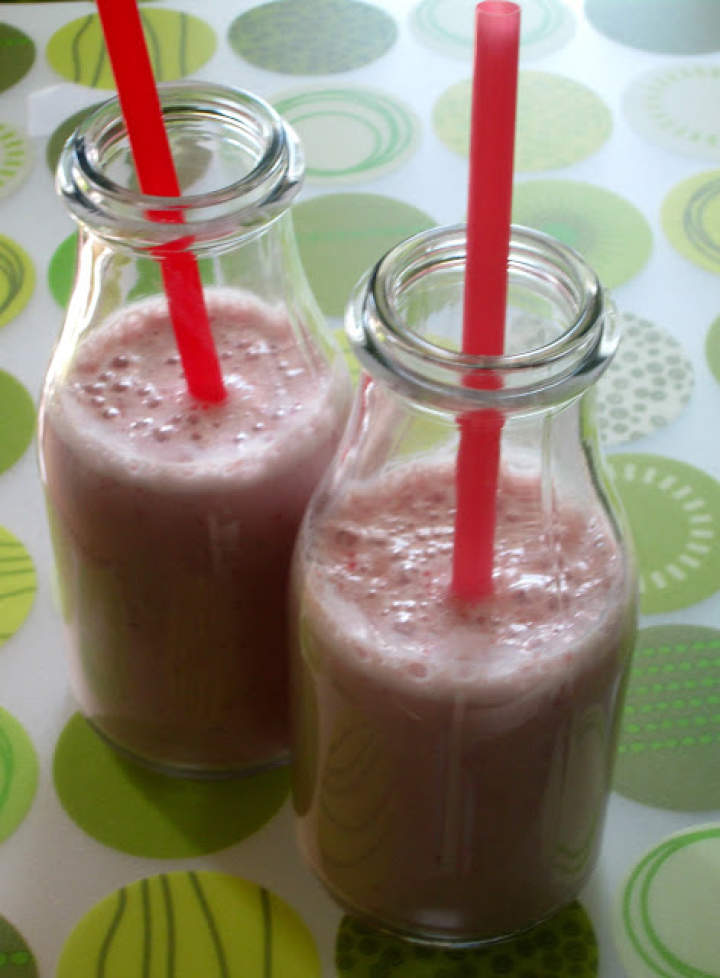 Smoothie – truskawkowo-bananowe!