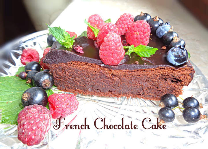 Francuskie ciasto czekoladowe dla Basi – French Chocolate Cake