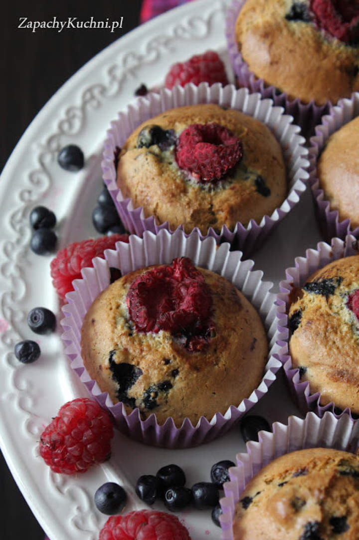 Leśne muffiny (pszenno-żytnie)