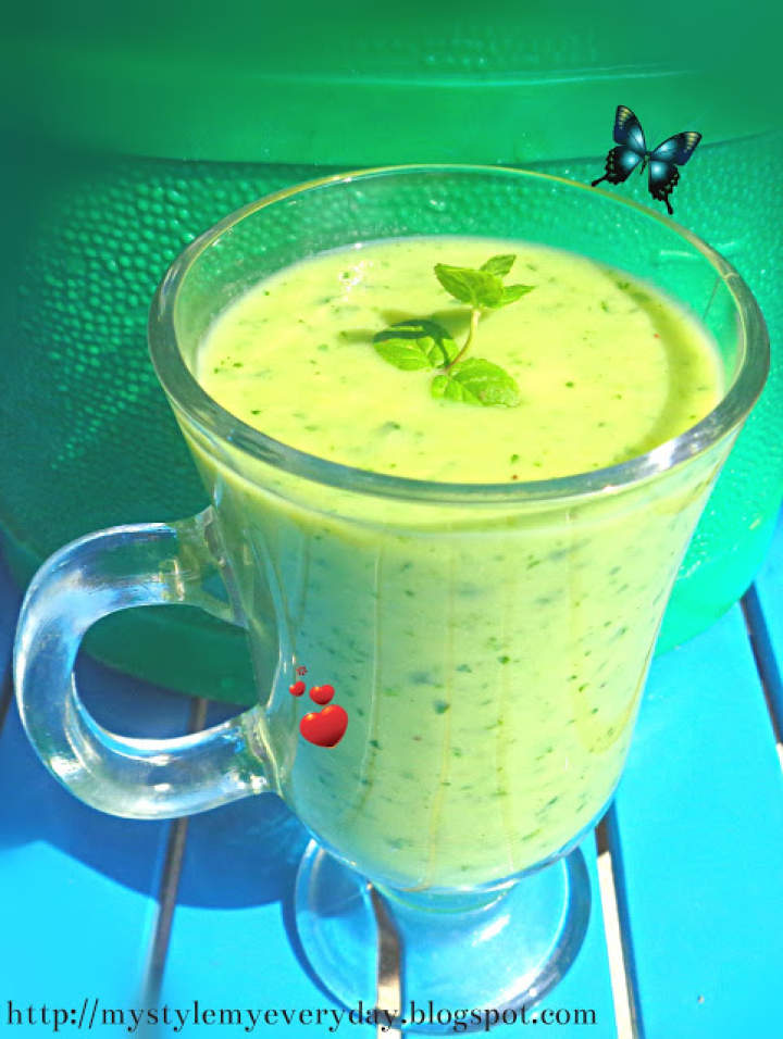 Smoothie z pietruszką czyli relaks po weselu – Parsley smoothie