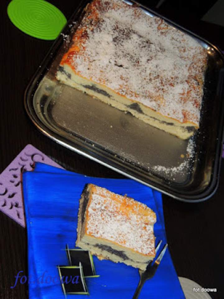 Ciasto serowo – makowe